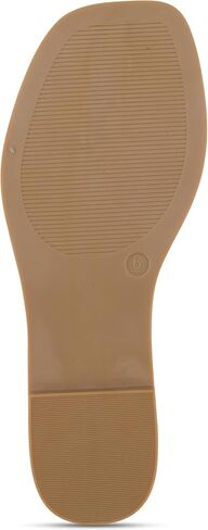 Daisy Fuentes Women's Slip-On Sandals Zain – Comfortable Design in Denim Blue and Linen White, Sizes 6-10 in Saudi Arabia