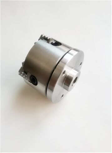 4-Inch 4-Jaw Self-Centering Chuck Set 80mm Chuck Connecting Flange M14x1 Suitable for K72-80 Mini Lathe Chuck CNC Mini Lathe Chuck Bench Parts Machine with 1-Inch x 8TPI Thread in Saudi Arabia