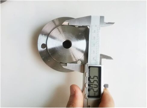 4-Inch 4-Jaw Self-Centering Chuck Set 80mm Chuck Connecting Flange M14x1 Suitable for K72-80 Mini Lathe Chuck CNC Mini Lathe Chuck Bench Parts Machine with 1-Inch x 8TPI Thread in Saudi Arabia