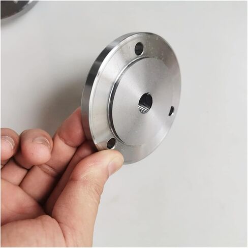 4-Inch 4-Jaw Self-Centering Chuck Set 80mm Chuck Connecting Flange M14x1 Suitable for K72-80 Mini Lathe Chuck CNC Mini Lathe Chuck Bench Parts Machine with 1-Inch x 8TPI Thread in Saudi Arabia