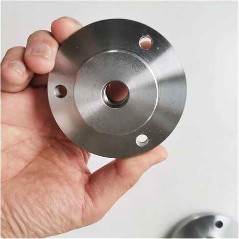 4-Inch 4-Jaw Self-Centering Chuck Set 80mm Chuck Connecting Flange M14x1 Suitable for K72-80 Mini Lathe Chuck CNC Mini Lathe Chuck Bench Parts Machine with 1-Inch x 8TPI Thread in Saudi Arabia