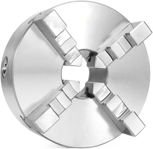 مجموعة تشاك ذاتية 4 بوصات 4 بوصة من طراز تشاك K12/130 الرابط الذاتي رباعي الفرد 4-Jaw Chuck مخرطة مع أجزاء من 4 فظ in Saudi Arabia
