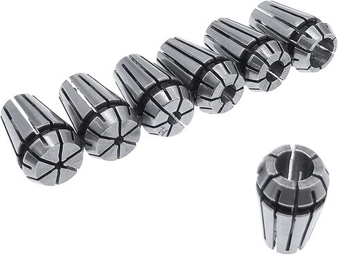 4-Inch 4-Jaw Self-Centering Chuck Set ER11 Chuck 1/2/3/3.175/4/5/6/6.35/7mm Collet Tool Holder for CNC Engraving Machine milling Lathe Chucks with 1-Inch x 8TPI Thread in Saudi Arabia