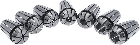 4-Inch 4-Jaw Self-Centering Chuck Set ER11 Chuck 1/2/3/3.175/4/5/6/6.35/7mm Collet Tool Holder for CNC Engraving Machine milling Lathe Chucks with 1-Inch x 8TPI Thread in Saudi Arabia