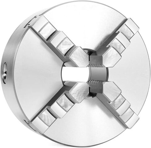 K12/130 Four-jaw Linkage Chuck Four-jaw Chuck Manual Hand-Tight Chuck Lathe Accessories in Saudi Arabia