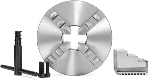 K12/130 Four-jaw Linkage Chuck Four-jaw Chuck Manual Hand-Tight Chuck Lathe Accessories in Saudi Arabia