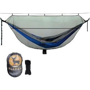 Hammock Mosquito Net is Insect Proof and Breathable, Providing 360º Protection from Insect Interference, Allowing You to Enjoy The Fun of Outdoor and Camping. It is an Indispensable Camping Accessory