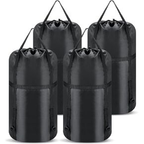 4 Pcs Compression Stuff Sack 45L Waterproof Sleeping Bags Storage Stuff Sack Organizer Sleeping Bag Compression Sack for Backpacking Hiking Camping Outdoor Travel Clothes Storage in Kuwait