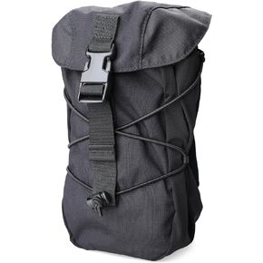 LIVANS Tactical Large Dump Pouch, Adjustable Drawstring Mag Utility Pouch Large EDC Tool Belt Pouch Molle Admin Pouch with Buckle Closure
