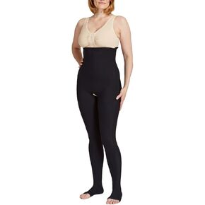 Lipedema Post-Surgical Girdle with FlexFit Comfort Ankle™ | 17-20 mmHg | Missy Sizing - Style No. LGLFM