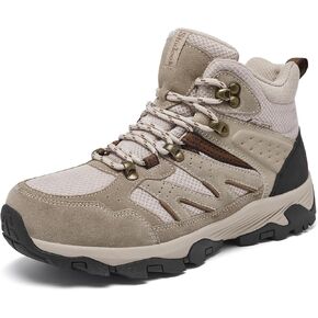 SHULOOK Women's Waterproof Hiking Boots Outdoor Trekking Camping Trail Hiking Boots