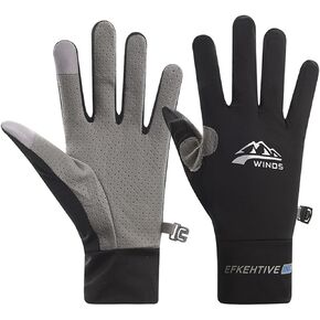 Full Finger UV Protection Gloves Women Men, Thin Fishing Gloves Hiking Gloves Cycling Gloves Driving Gloves Women UV Protection Gloves Gym Gloves for Men