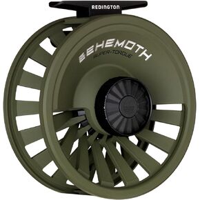 Redington Behemoth Fly Fishing Reel, Multipurpose Fly Reel for Freshwater and Saltwater, Large Arbor and Adjustable Drag