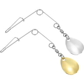 PATIKIL Fishing Spinnerbait Wire with Blade Large-Sized Water-Drop