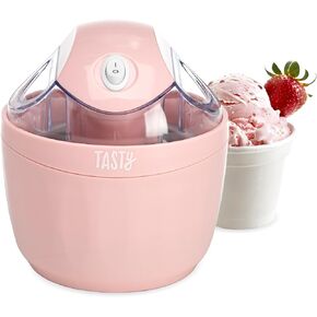 Mini Ice Cream Maker, Make Ice Cream, Sorbet, Frozen Yogurt, Gelato, Desserts, Quick Results, Pink