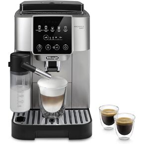 De'Longhi Magnifica Start Fully Automatic Espresso Machine with Automatic Milk Frother, Silver