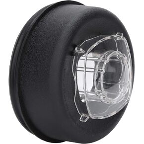 Blender Container Cover, Blender Upper Lid Replacement Juicer Blender Upper Lid with Plug Replacement Accessory Parts Juicer Accessory Fit for 64oz Container