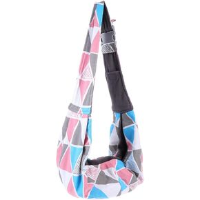 POPETPOP Small Animal Sling Carrier Hamsterr Carrier: Bearded Dragon Sling Carrier with Adjustable Strap Guinea Pig Carrier Bag Small Animal Pouch for Gerbil Hedgehog, 25.55X7.86X5.89in