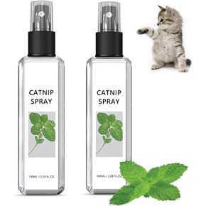 Fanxbox 2PCS Catnip Spray, Catnip Mist Spray, Joycat Spray, Herbal Cat Joy Spray, Catnip Spray for Indoor Cats in Saudi Arabia