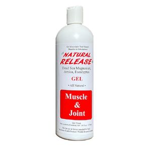 Natural Release Muscle Gel Treatment - Horse Liniment for Sore Muscles, Joint Pain, Tendon & Inflammation Relief - Easy to Use, Fast Acting, Alcohol & Menthol Free (16 oz)