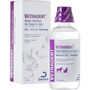 Vetradent® Water Additive for Dogs and Cats, 17 oz