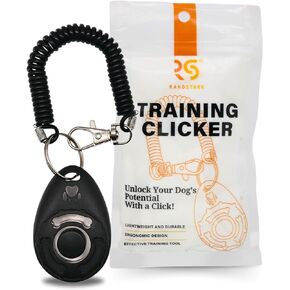 Dog Training Clicker with Wrist Strap Durable and Lightweight Behavioral Training Tool Pet Training Clicker for Dogs Cats Puppies