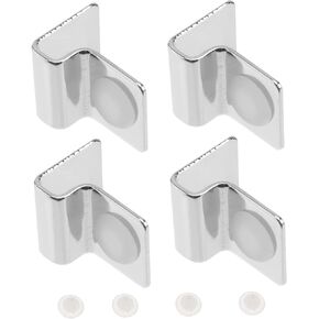 4pcs Fish Tank Cover Bracket Fish Tank Lid Support Glass Lid Support Stainless Supports Glass Tank Fish