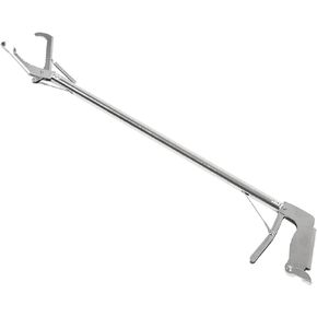 Alomejor 30in Aquarium Tweezers Fish Tank Long Reach Tongs for Crab Seafood Octopus