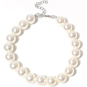 Adorable Pet Pearl Collar Adjustable Cat Dog Pet Necklace Jewelry Chihuahua York Girl Clothing Dress Accessories