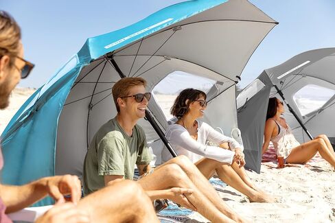 Sport-Brella Premiere UPF 50+ Umbrella Shelter for Sun and Rain Protection (8-Foot) in Saudi Arabia