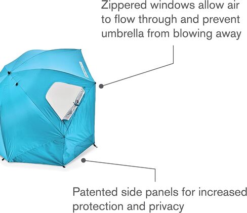 Sport-Brella Premiere UPF 50+ Umbrella Shelter for Sun and Rain Protection (8-Foot) in Saudi Arabia