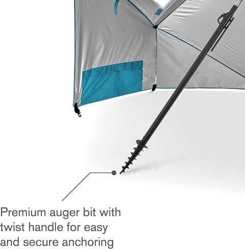 Sport-Brella Premiere UPF 50+ Umbrella Shelter for Sun and Rain Protection (8-Foot) in Saudi Arabia