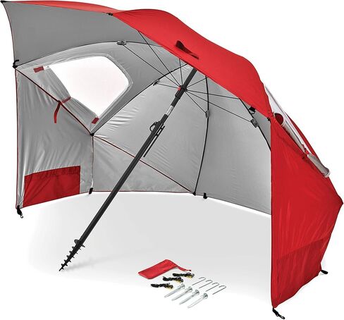 Sport-Brella Premiere UPF 50+ Umbrella Shelter for Sun and Rain Protection (8-Foot) in Saudi Arabia