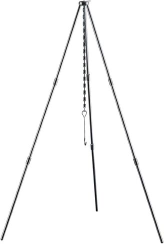 Naturehike Heavy-Duty Aluminum Cooking Tripod, Camping Camp Fire Tripod, Portable Lightweight 31.5 INCH Height in Saudi Arabia