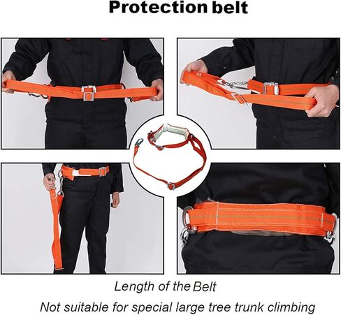 مجموعة مسامير تسلق الأشجار، معدات تسلق الأشجار، أداة تسلق الأشجار مصنوعة من الجلد، دواسة مضادة للانزلاق لالتقاط الفاكهة، الرياضات الداخلية والخارجية... in Kuwait