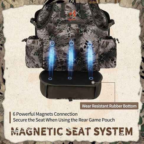 سترة ديك رومي مع وسادة مقعد وحقيبة ألعاب، سترة صيد ديك رومي قابلة للتعديل مع جيوب جانبية لزجاجة المياه (NSC MP) in Kuwait