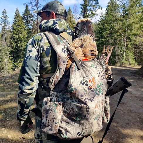 سترة ديك رومي مع وسادة مقعد وحقيبة ألعاب، سترة صيد ديك رومي قابلة للتعديل مع جيوب جانبية لزجاجة المياه (NSC MP) in Kuwait