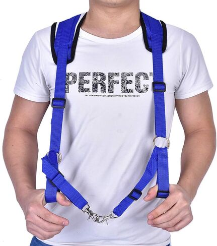 Fishing Vest Belt, Fishing Shoulder Back Harness Sportfishing Fishing Belt Easy to Fight Fishing Harness Seawater for Fishing in Saudi Arabia