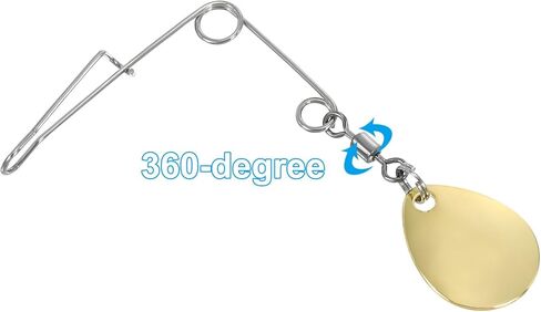 PATIKIL Fishing Spinnerbait Wire with Blade Large-Sized Water-Drop in Saudi Arabia
