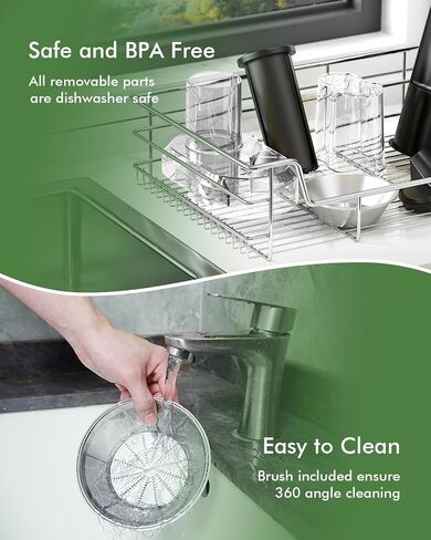 SiFENE Quick Juicer Machine, Centrifugal Juicer with 3" Big Mouth for Whole Fruits & Veggies, Easy to Clean, BPA Free Stainless Steel Kitchen Juicer in Saudi Arabia