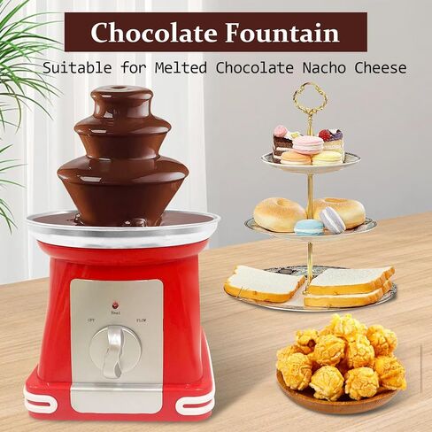 آلة نافورة فوندو الشوكولاتة الصغيرة لجبن زبدة الحلوى in Kuwait