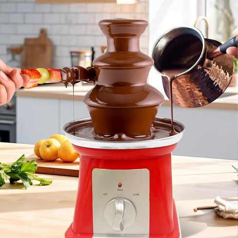 آلة نافورة فوندو الشوكولاتة الصغيرة لجبن زبدة الحلوى in Kuwait