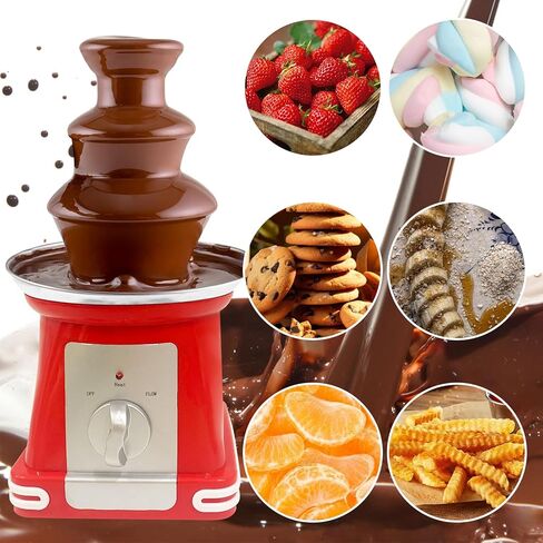 آلة نافورة فوندو الشوكولاتة الصغيرة لجبن زبدة الحلوى in Kuwait