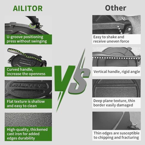 ماكينة ضغط التورتيلا من الحديد الزهر مقاس 20.32 سم، صانع تورتيلا الدقيق والشاباتي روتي، ماكينة صنع الكساديلا شديدة التحمل مع 100 قطعة من ورق البرشمان in Kuwait