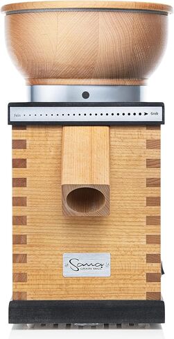 Sana Grain Mill, Premium Grain Mill, 850-gram capacity 100 gram per minute output 15 Year Warranty, Made in Germany, Natural Beech Wood in Saudi Arabia