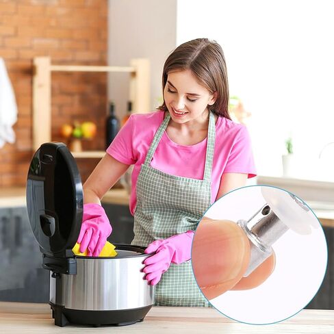 2 Pcs Electric Pressure Cookers Parts Universal Replacement Floater Valve with 10 Pcs Silicone Gaskets for Pressure Pot Such as XL, YBD60-100, PPC770, PPC780, PPC790 in Saudi Arabia