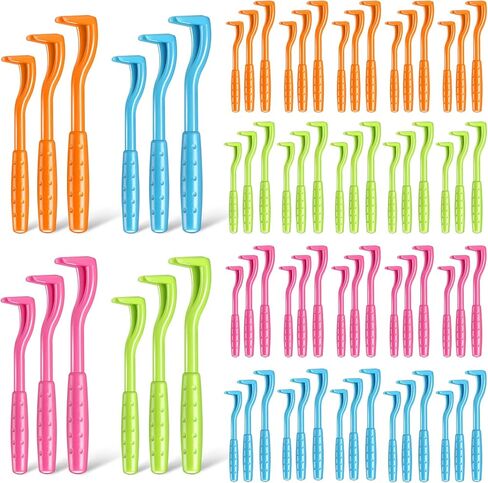 72 قطعة مزيل القراد، أداة إزالة القراد، 3 أحجام آمنة لإزالة القراد للكلاب من البراغيث والقراد للبشر في المنزل الصغير والكبير والقطط والكلاب، تزيل جسم الرأس بالكامل، 4 ألوان in Kuwait