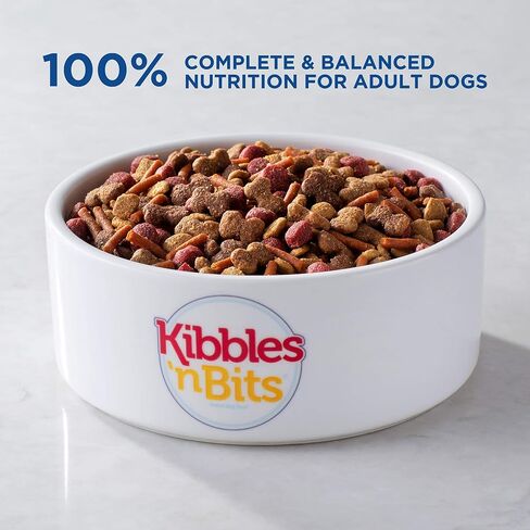 Kibbles 'n Bits Bistro Mini Bits Small Breed Oven Roasted Beef Flavor Dry Dog Food, 16 Pound Bag in Saudi Arabia