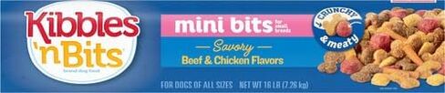 Kibbles 'n Bits Bistro Mini Bits Small Breed Oven Roasted Beef Flavor Dry Dog Food, 16 Pound Bag in Saudi Arabia