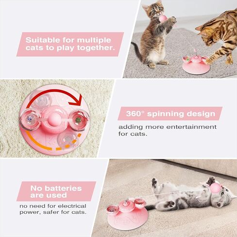 Cat Toy,Interactive Cat Toys for Indoor Cats,Cat Puzzles for Indoor Cats,Hands for Cats,cat Catnip Toys for Indoor Cats,Cat Spring Toy,Cat Exercise,Best Cat Toys for Bored Cats in Saudi Arabia